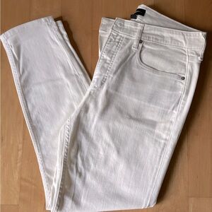 Free Assembly High Rise Skinny Jeans White Size 12